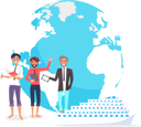 پیش‌نمایش فایل business-meeting-and-globe-9588198 از پک مسافرت کسب‌وکار