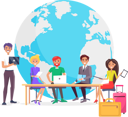 پیش‌نمایش فایل business-travelling-and-globe-9588196 از پک مسافرت کسب‌وکار