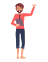 پیش‌نمایش فایل businessman-waving-hand-9588211 از پک مسافرت کسب‌وکار