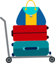 پیش‌نمایش فایل luggage-suitcase-transportation-cart-9588222 از پک مسافرت کسب‌وکار