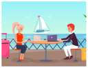 پیش‌نمایش فایل woman-and-man-going-for-business-trip-9588192 از پک مسافرت کسب‌وکار