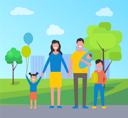 پیش‌نمایش فایل family-in-park-9608060 از پک افراد در پارک