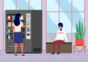 پیش‌نمایش فایل business-people-taking-coffee-break-9622963 از پک افراد دفتر