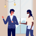 پیش‌نمایش فایل couple-in-relationship-drinking-coffee-during-break-at-work-9622968 از پک افراد دفتر