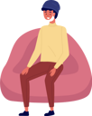 پیش‌نمایش فایل handsome-business-man-works-at-home-9622982 از پک افراد دفتر