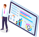 پیش‌نمایش فایل businessman-makes-a-presentation-of-a-statistical-report-9718250 از پک تحلیل کسب‌وکار
