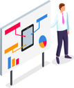 پیش‌نمایش فایل office-worker-show-presentation-at-board-9718258 از پک تحلیل کسب‌وکار