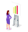 پیش‌نمایش فایل thoughtful-woman-looking-at-board-with-growing-graph-9718267 از پک تحلیل کسب‌وکار