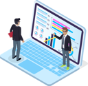 پیش‌نمایش فایل two-office-workers-at-keyboard-of-laptop-9718265 از پک تحلیل کسب‌وکار