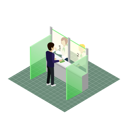 پیش‌نمایش فایل cashier-with-finance-and-money-9738388 از پک خدمات بانکی
