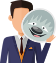 پیش‌نمایش فایل man-with-sloth-mask-9762243 از پک ماسک حیوان