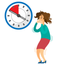 پیش‌نمایش فایل businesswoman-is-afraid-of-time-9792566 از پک بسته ترس