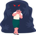 پیش‌نمایش فایل female-afraid-of-spooky-ghost-9792569 از پک بسته ترس