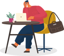 پیش‌نمایش فایل freelancer-communicating-computer-in-cafe-9847901 از پک افراد در کافه
