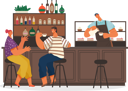 پیش‌نمایش فایل people-drinking-coffee-and-eating-dessert-9847892 از پک افراد در کافه