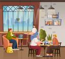 پیش‌نمایش فایل people-in-coffeehouse-9847870 از پک افراد در کافه