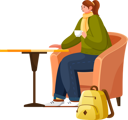 پیش‌نمایش فایل woman-drinking-hot-beverage-in-restaurant-9847876 از پک افراد در کافه