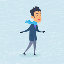 پیش‌نمایش فایل boy-skating-on-frozen-surface-9821088 از پک کریسمس