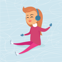 پیش‌نمایش فایل girl-in-blue-headphones-sits-on-ice-rink-9821086 از پک کریسمس