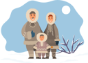 پیش‌نمایش فایل arctic-family-standing-snowy-9898191 از پک زمان زمستانی