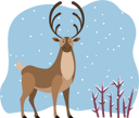 پیش‌نمایش فایل hart-antlers-9898193 از پک زمان زمستانی