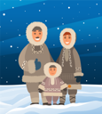پیش‌نمایش فایل smiling-parents-with-son-standing-together-9898194 از پک زمان زمستانی