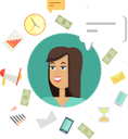 پیش‌نمایش فایل business-woman-with-blue-eyes-creative-office-work-9990974 از پک افراد کسب‌وکار