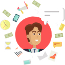 پیش‌نمایش فایل happy-businessman-with-creative-office-work-9990969 از پک افراد کسب‌وکار