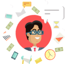 پیش‌نمایش فایل smiling-businessman-with-glasses-managing-creative-office-work-9990965 از پک افراد کسب‌وکار