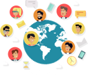 پیش‌نمایش فایل social-network-with-humans-9990961 از پک افراد کسب‌وکار