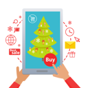 پیش‌نمایش فایل buying-fir-tree-online-9995807 از پک کریسمس