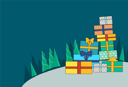 پیش‌نمایش فایل christmas-gift-boxes-9995797 از پک کریسمس