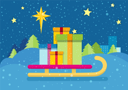 پیش‌نمایش فایل christmas-presents-on-sledge-9995808 از پک کریسمس