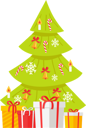 پیش‌نمایش فایل christmas-tree-with-gift-boxes-9995768 از پک کریسمس