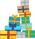 پیش‌نمایش فایل colorful-giftboxes-vector-cartoon-seamless-pattern-9995789 از پک کریسمس