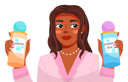 پیش‌نمایش فایل dark-skinned-girl-with-shampoo-9969359 از پک بلاگر زیبایی