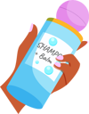 پیش‌نمایش فایل female-hand-holding-bottle-with-shampoo-and-balm-9969375 از پک بلاگر زیبایی