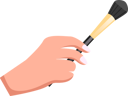 پیش‌نمایش فایل female-hand-holding-makeup-brush-9969376 از پک بلاگر زیبایی