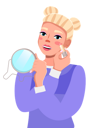 پیش‌نمایش فایل young-blond-girl-does-makeup-9969367 از پک بلاگر زیبایی