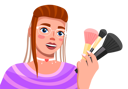 پیش‌نمایش فایل young-stylish-girl-in-glasses-talks-about-makeup-brushes-9969358 از پک بلاگر زیبایی
