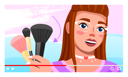 پیش‌نمایش فایل young-woman-creating-beauty-video-9969349 از پک بلاگر زیبایی