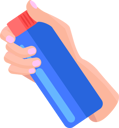 پیش‌نمایش فایل holding-plastic-blue-bottle-of-antiseptic-substance-10128973 از پک کف دست