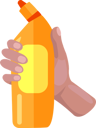 پیش‌نمایش فایل holding-yellow-plastic-bottle-of-antiseptic-substance-10128974 از پک کف دست