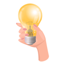 پیش‌نمایش فایل light-bulb-in-human-hand-10128969 از پک کف دست