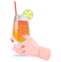 پیش‌نمایش فایل tropical-alcoholic-cocktail-with-ice-and-lemon-10128976 از پک کف دست