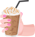 پیش‌نمایش فایل woman-hand-holding-cup-of-aromatic-coffee-with-whipped-cream-10128948 از پک کف دست