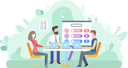پیش‌نمایش فایل business-employee-sharing-their-ideas-in-business-meeting-10186139 از پک افراد کسب‌وکار