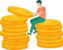 پیش‌نمایش فایل businessman-accumulating-capital-to-grow-his-business-10186130 از پک افراد کسب‌وکار