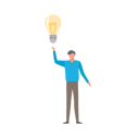 پیش‌نمایش فایل businessman-raising-his-hand-having-innovative-idea-10186113 از پک افراد کسب‌وکار