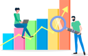 پیش‌نمایش فایل man-and-woman-analysing-business-statistical-data-10186125 از پک افراد کسب‌وکار